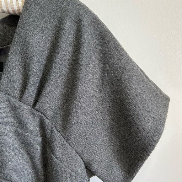 Alex Marie Charcoal Grey Sheath Dress - Picture 2 of 7